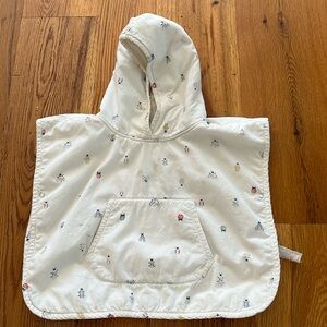 Pehr Hooded Poncho Towel 12-24m